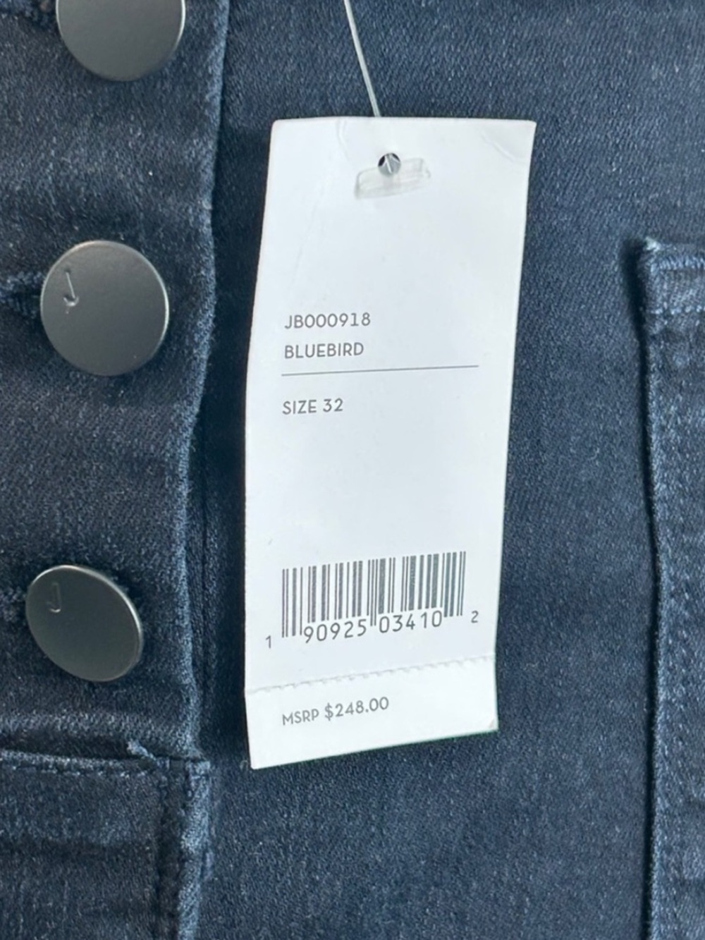 J Brand Natasha Sky High Skinny Jeans 32 NWT - Picture 15 of 16